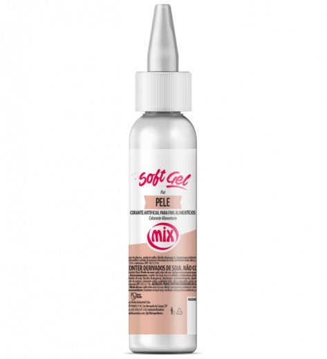 Corante soft gel pele 25ml