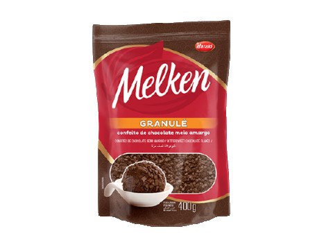 GRANULÉ MEIO AMARGO  400G MELKEN - HARALD