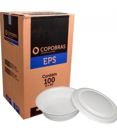 caixa c/100 und PT-102Q 750ml Fundo Quadrado copobras