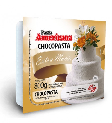 PASTA AMERICANA TRADICIONAL ARCOLOR 800G