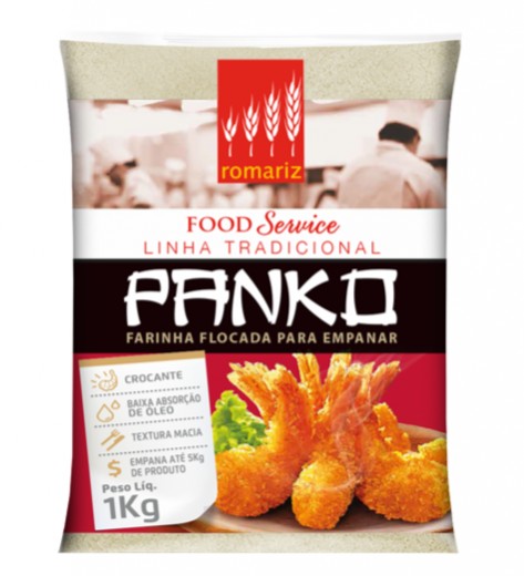 FARINHA  PANKO ROMARIZ - 1KG