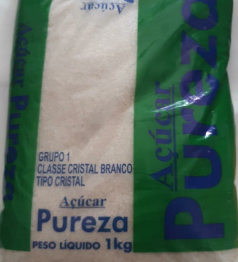 Açúcar cristal pureza 1kg