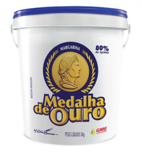 Medalha de Ouro 80% de lipídio 3kg