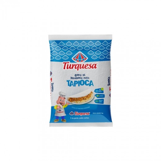 GOMA DE TAPIOCA 1KG TURQUESA