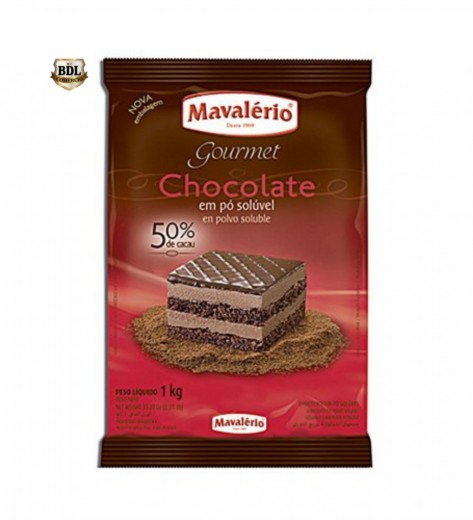 Chocolate em Pó 50% MAVALERIO