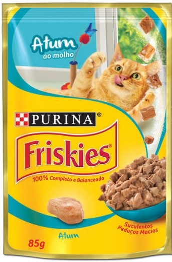 SACHE FRISKIES 85G SABOR ATUM AO MOLHO